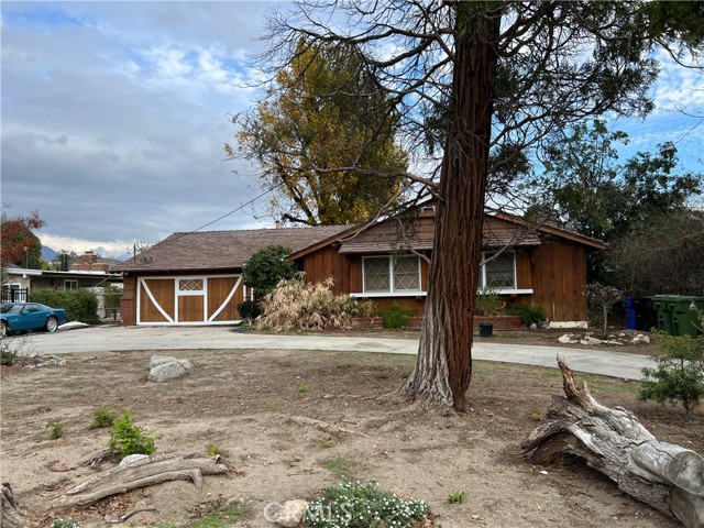 HORSE PROPERTY! Sprawling Ranch Style Mid Century Custom Built Home with Two Car Attached Garage ~  Large Lot of 21,400 SF ~ An Additional Two Car Detached Garage Behind The House ~ Pool ~  Large Circular Drive ~ This is An Amazing Lot ~ First Time Ever on the Market ~ Occupied by only One Family since 1960 ~ Plant your own Orchard ~