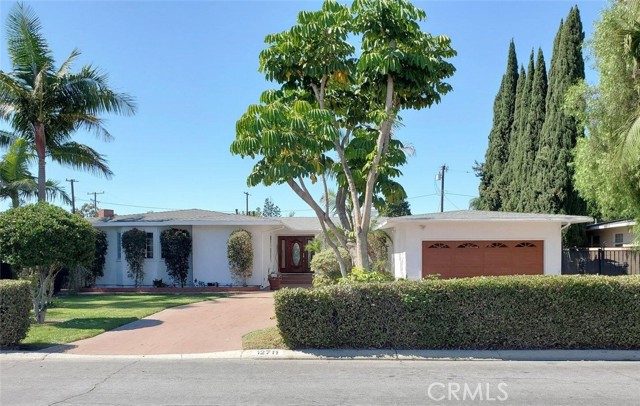 Beautifully ! Welcome home in this wonderful and quiet neighborhood in the Heart of city Garden Grove . Home has been well maintained . This 4 bedrooms / 4 bathrooms with 2,520 Sqft of living space , a newer Big sized of A/C , and on One Level just what Everybody have been dreaming of, and also a Huge 12,719 Sqft of Lot size . From the spectacular curb appeal , it can be parked 6 -10 cars at beautiful front yard and 2 Car Attached Garage . As You enter the home, you are greeted with the lovely living room. Cozy up around the gas fireplace , while enjoying & entertaining in this pretty sized living room. The formal dining room is right off the kitchen and will accommodate a large dining room table seating 10 to 12 people. Then, leads you to the Great large size of Family room for All entertainment like a Karaoke room. Next leads you go outside to the Oversized beautiful Deck patio. On the left side when you enter the home from the Front door, there has 4 bedrooms and 4 bathrooms with 3 total Master bedrooms with 1 huge closet in the very big Master bedroom . One bedroom , you could use as a office room. The huge great back yard with big Pool  , matured trees , beautiful landscape and also 2 Storage Sheds . So many things more to list ... Close schools, Church, Supermarkets , Great Restaurants, Freeways. All that's left to do is to move in this Beauty. This one is a Great opportunity and shouldn't be missed. Hurry....and NOT last long !