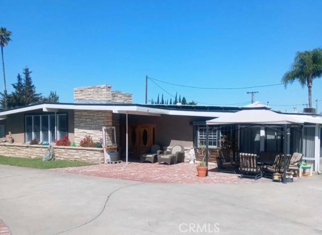 Here is your chance to own 1.10 acres in one of Garden Grove s most desirable area.  Subdivide into 5 parcels with a PUD Lot change & build 5 new homes, owner has drawings that can be verified with the City of Garden Grove.  This property is priced based on the land value along with a 4,463 sq. ft. 4 bedroom & 3 bathroom home with a separate 2 bedroom Guest house.  Amenities include a pool, basketball court, fire pit, entertainment bar, game room, koi pond and you can create even more with the lot size. Plenty of parking for an RV or additional car collection.