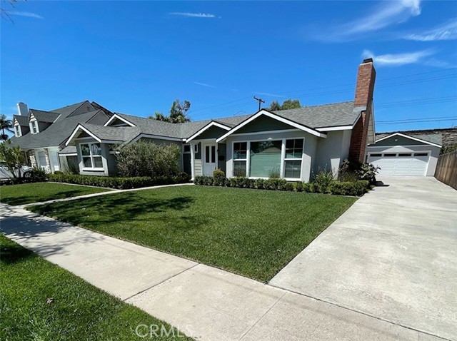 Beautifully recently totally remodeled (2 1/2 yrs) Rossmoor Home. Low noise Location. New everything! 2,593 sqft includes 700+sqft of finished work shop & 1/2 Bath added to the new garage that could be converted to ADU? Garage has 220amp plugs throughout, 10' ceilings for mechanics dream car lift. Home has a Beautiful new Kitchen with KitchenAid appliances, includes Stainless Refrigerator. A/C, Custom Window Coverings. New carpet in the bedrooms. New laminate flooring through the rest. New Windows and doors, new roof, Added Laundry area includes W&D, (previously) added Family Room with 2nd Fireplace. New meter/main electrical panel relocated to corner of house-new sub panels. Underground service to shop and house. NOT A FLIP-Owner spent $250K on hard/landscape and electrical shop upgrades. Larger than average sized lot at 8,030 sqft. Turnkey!!!