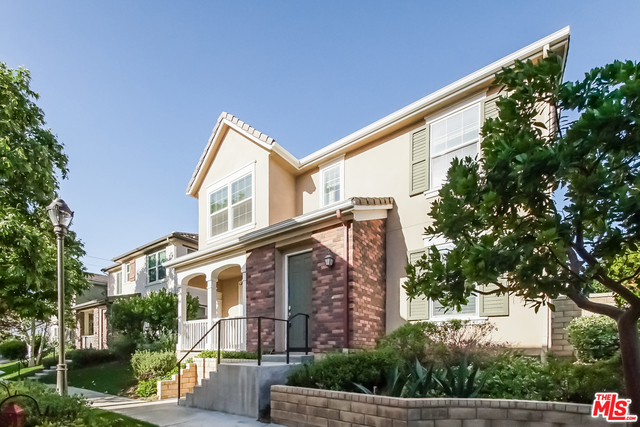 28247 N Via Sonata Dr Santa Clarita, California Built in 2012, this Valencia two-story home offers granite countertops, and a two-car garage. This home has been virtually staged to illustrate its potential.
